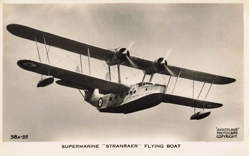 Valentines rppc supermarine - valentines,