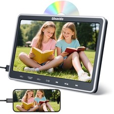 10.1" Slot-in HD Car Headrest DVD Player TV Pillow Monitor HDMI USB Region Free