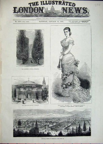 Original old antique print - original,