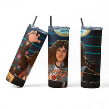 Stranger Things Club Eddie Munson Tumbler  DnD Dice RPG 20oz Skinny Cup