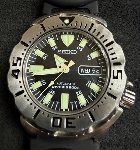 Seiko black monster 7s26 0350 - seiko, 7s26-0350