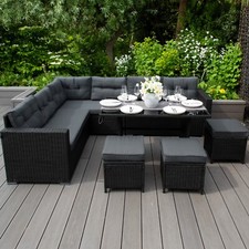 Rattan Corner Set Garden