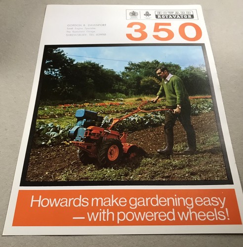 Howard 350 rotavator - rotavator,