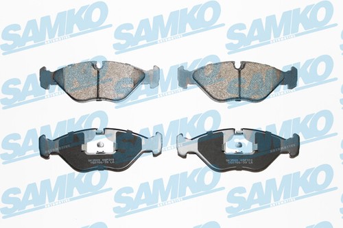 Brake pad set disc - disc, for