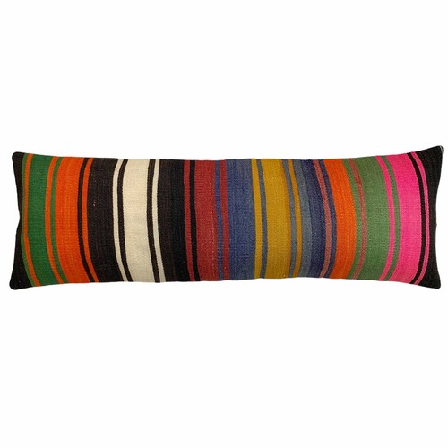 Vintage turkish kilim cushion - kilim,