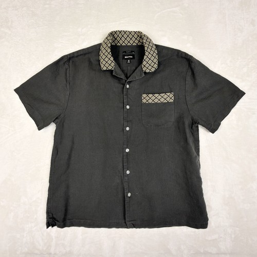 Brixton shirt men black - brixton, s