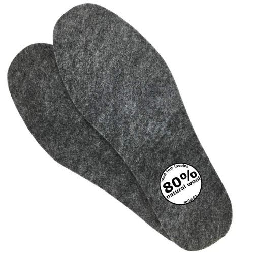 Warm wool felt - felt, soles