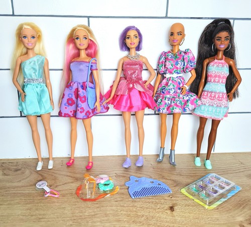 Barbie dolls bundle cute - barbie,