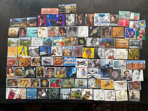 Stamps 100 different modern - 100,