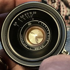 Jupiter 12 Black Soviet Lens