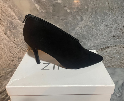 Boot shoes black - shoes, velvet