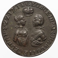 George iii & Charlotte Copper