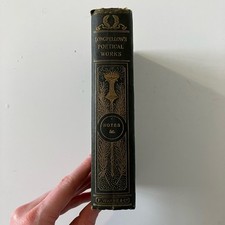 Henry Wordsworth Longfellow Poetical Works Antique Hardback Book 1911