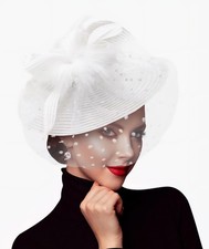 DRESHOW Fascinators Hat Flower