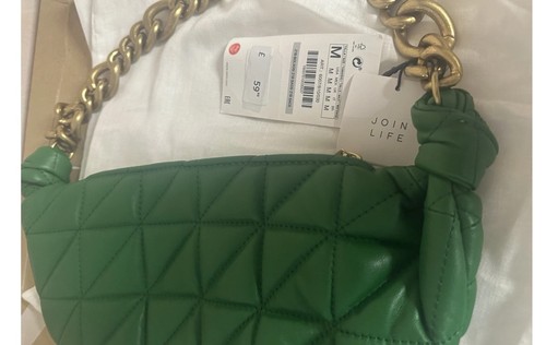 Zara quilted leather shoulder - zara,