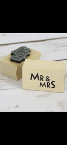 Mrs woodblock rubber - &,