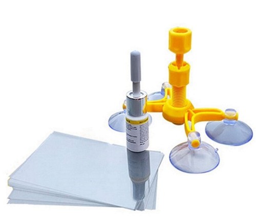 Car windshield repair kit - car,