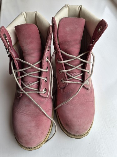Timberland ladies pink suede - timberland,