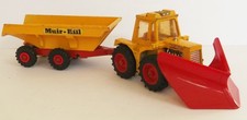 Matchbox Super-Kings - Muir Hill tractor w snowplough & tipping trailer - K-5