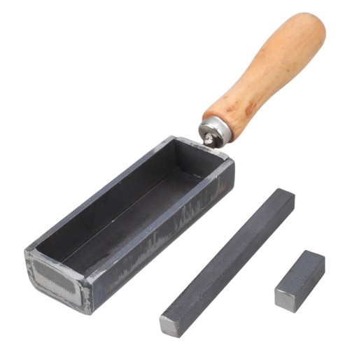 Gold silver ingot casting - silver,