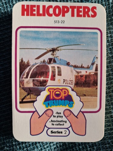 Vintage dubreq top trumps - dubreq,