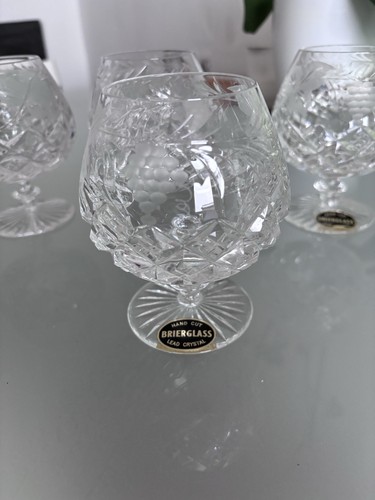 Brier glass cut crystal - glass,