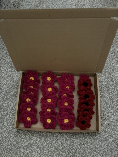 Crochet flowers handmade - crochet,