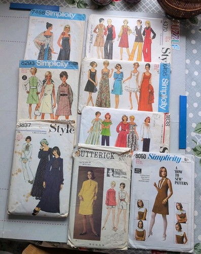 Vintage 1960s 70s - , sewing