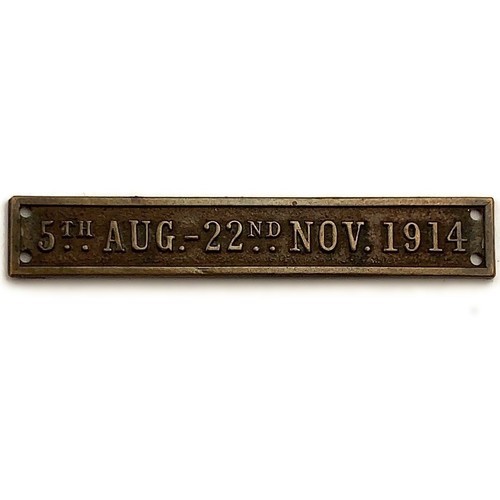 Ww1 1914 mons star 5th - mons, aug