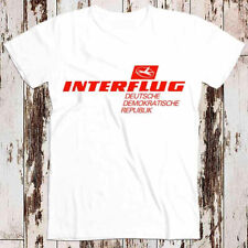 Interflug Logo DDR National Airline of East Germany Best Seller T Shirt 8552