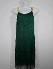 1920s Emerald Green Flapper