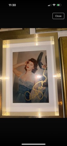 Ava gardner autograph signed - ava,