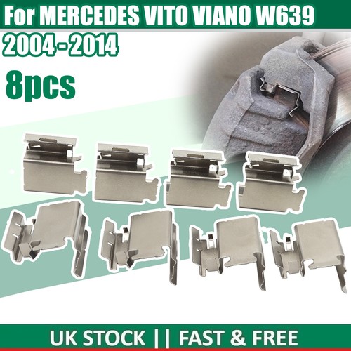 8pcs rear brake pad fitting - brake,