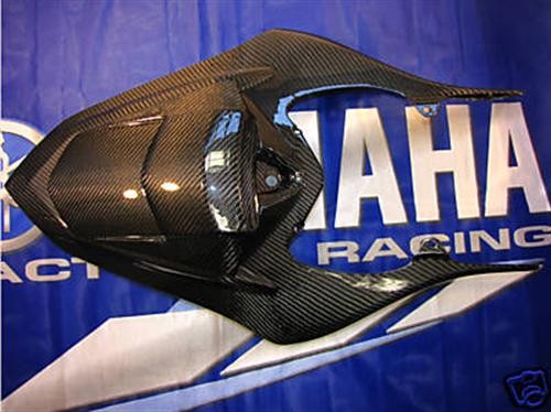 Carbon fiber rear fairing - carbon,