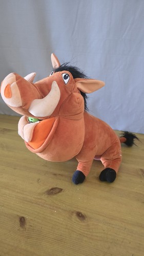Disney pumbaa soft plush - disney,