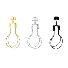 2Pcs Lamp Shade Harp Holder Adapter Connection Accessory Bracket Converter