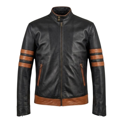 Men black genuine leather - men's,