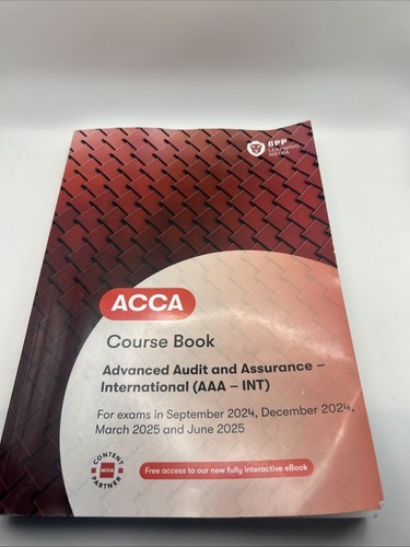Acca advanced audit and - acca,