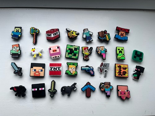 Minecraft shoe charms 29pcs - shoe,