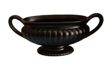 Urn vase or planter in black
