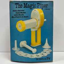 Cookie Machine The Magic Piper Ronco Makes Biscuits Vintage Cookery (BFD)