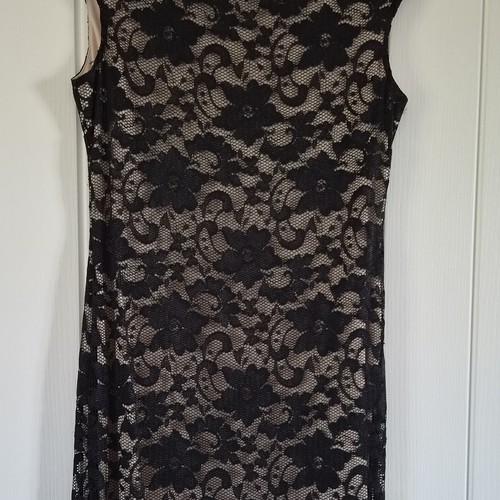 Jane norman black floral lace - norman,