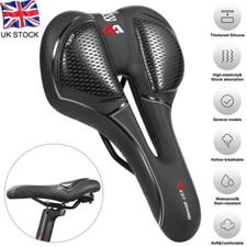 WEST BIKING Comfort Soft Padded MTB Road Bicycle Bike Gel Saddle Seat Cushion UK