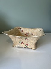 Rare Collectable Butter Yellow Royal Winton Grimwades Decorative Bowl