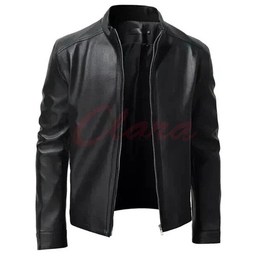 Mens casual leather - leather, motorcycle