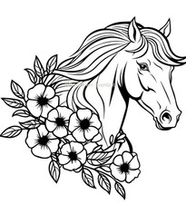 Horse Box Vinyl Decal |