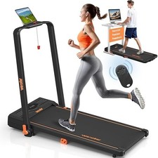 Wenoker Walking Pad Treadmill Model JF-H-39F Black Portable & Foldable Boxed 