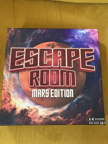 Escape room mars edition board - edition,