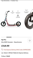 Zinc Neochrome BMX Scooter