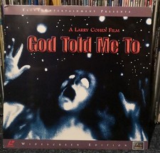 God Told Me To NTSC LASERDISC Elite Entertainment Horror. Larry Cohen B Movie